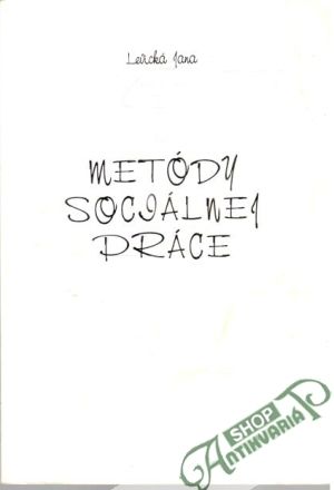Obal knihy Metódy sociálnej práce