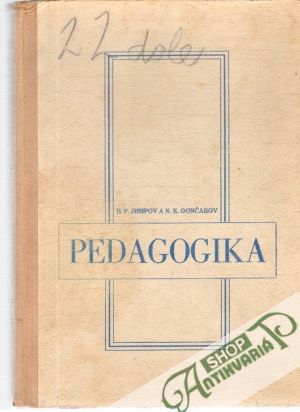 Obal knihy Pedagogika