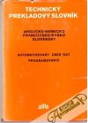 Kolektív autorov - Technický prekladový slovník (automatizovaný zber dát, programovanie)