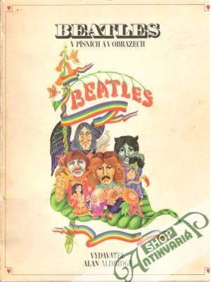 Obal knihy Beatles v písních a obrazech
