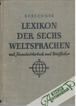 Obal knihy Lexikon der sechs weltsprachen