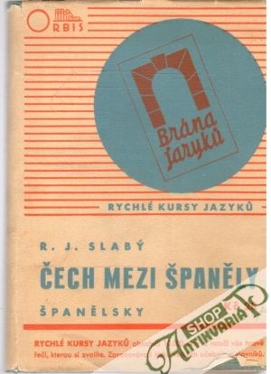 Obal knihy Čech ve Španělsku 