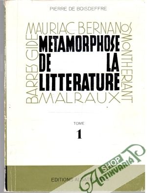 Obal knihy Metamorphose de la Litterature 1., 2.