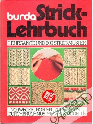 Obal knihy Burda Strick-Lehrbuch