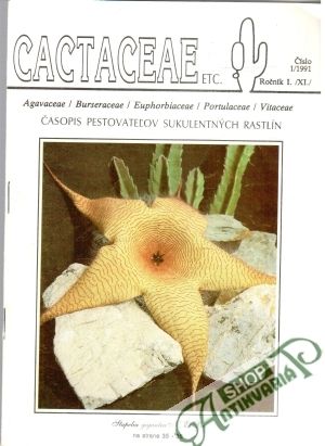 Obal knihy Cactaceae etc. 1-4/1991