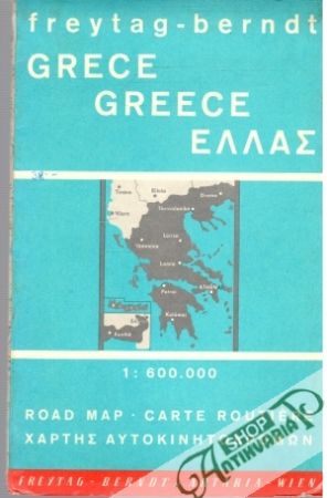Obal knihy Autokarte Griechenland