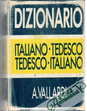 Obal knihy Italiano - Tedesco, Tedesco - Italiano