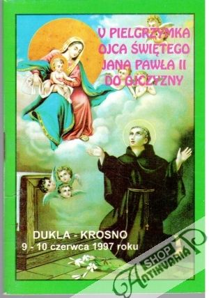 Obal knihy Pielgrzymka Ojca świętego Jana Pawła II