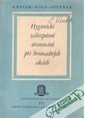 Obal knihy Hygienické zabezpečení stravování při hromadných akcích  