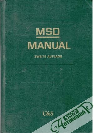 Obal knihy MSD - Manual