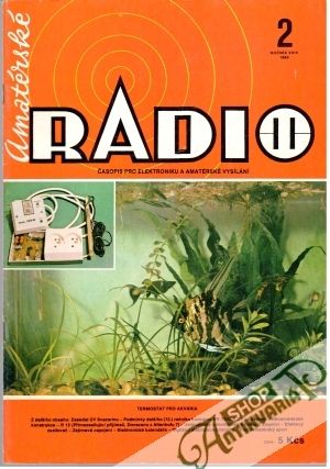 Obal knihy Amatérské radio 2-12/1980