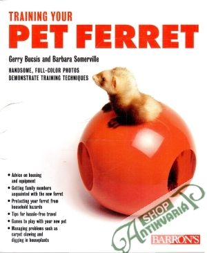 Obal knihy Training your pet ferret