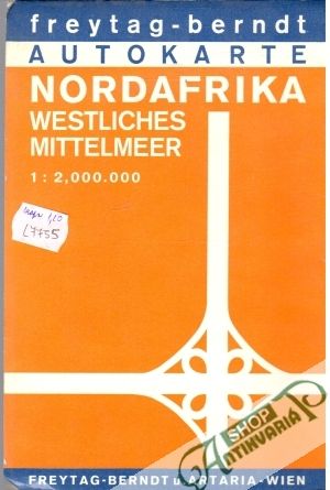 Obal knihy Autokarte Nordafrika 