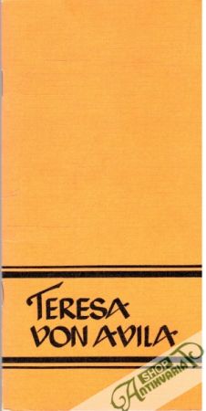 Obal knihy Teresa von Avila