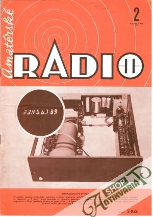 Obal knihy Amatérské radio 2-12/1975
