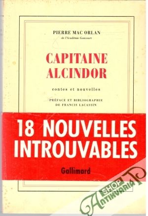Obal knihy Captaine Alcindor