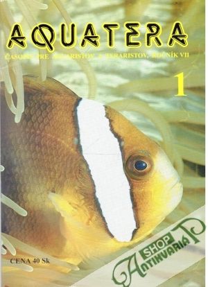 Obal knihy Aquatera 1-6/2001