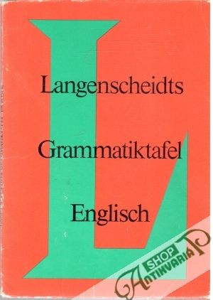 Obal knihy Langenscheidts, Grammatiktafel, Englisch