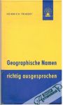 Täubert Heinrich - Geographische Namen - richtig ausgesprochen