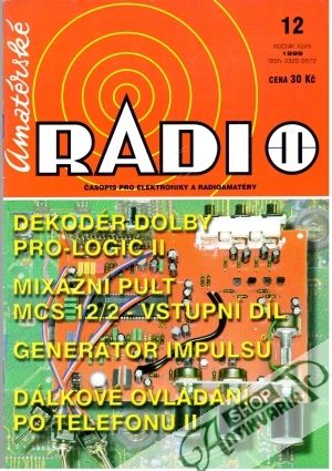 Amatérské radio 12/1999 - Kolektív autorov