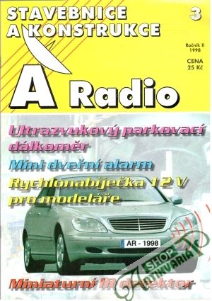 Obal knihy A radio 3/1998
