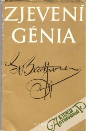 Obal knihy Zjevení génia - Ludwig Van Beethoven