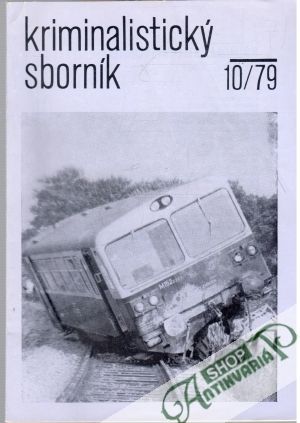 Obal knihy Kriminalistický sborník 10/1979