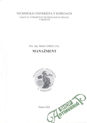 Manažment - Lorko Martin