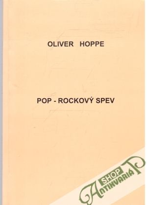 Pop - rockový spev - Hoppe Oliver