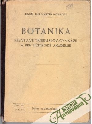 Obal knihy Botanika