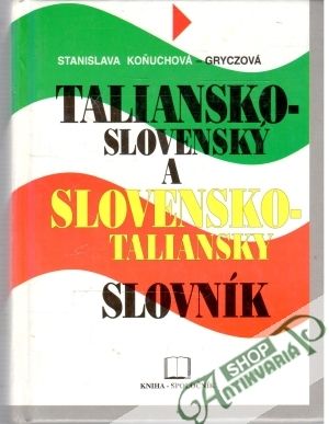 Obal knihy Taliansko - slovenský a slovensko - taliansky slovník