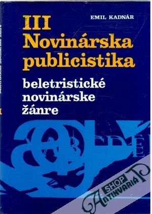 Obal knihy Novinárska publicistika III.
