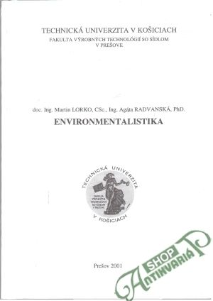 Environmentalistika - Lorko Martin, Radvanská Agáta