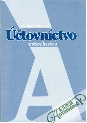 Obal knihy Účtovníctvo - cvičebnica