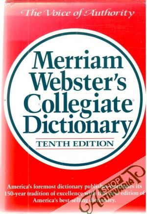 Obal knihy Webster´s Collegiate Dictionary 