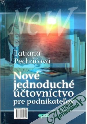 Obal knihy Nové jednoduché účtovníctvo pre podnikateľov