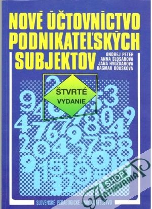 Obal knihy Nové účtovníctvo podnikateľských subjektov