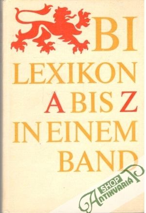 Obal knihy BI lexikon A bis Z in einem band