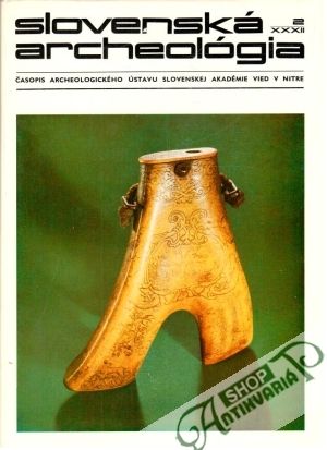 Obal knihy Slovenská archeológia XXXII - 2 - 1984