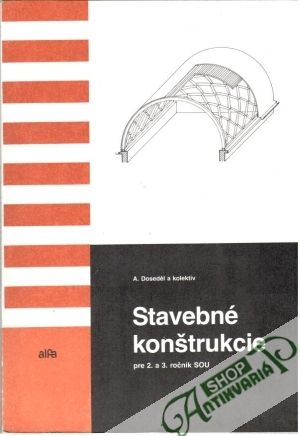 Obal knihy Stavebné konštrukcie pre 2. a 3. ročník SOU