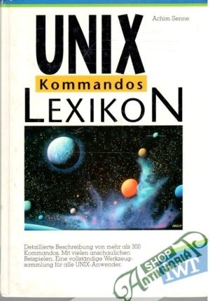 Obal knihy Unix Kommandos lexikon