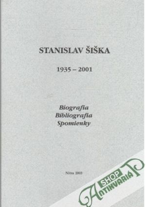 Obal knihy Stanislav Šiška