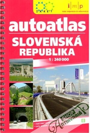 Obal knihy Slovenská republika - autoatlas - 1:240 000