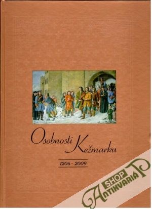 Obal knihy Osobnosti Kežmarku 1206-2009