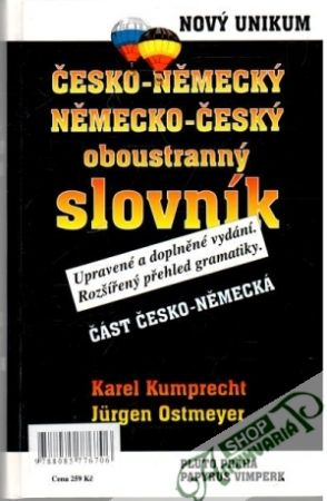 Obal knihy Česko - německý a německo - český slovník