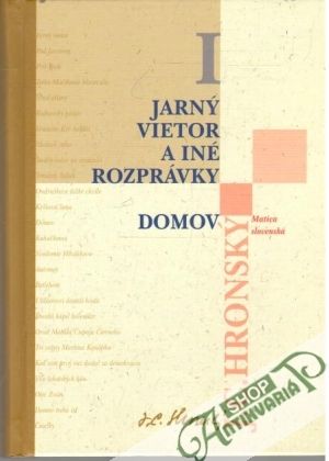 Zobrané spisy I. - Hronský Jozef Cíger
