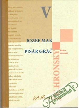 Zobrané spisy V. - Hronský Jozef Cíger
