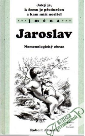 Obal knihy Jaroslav - nomenologický obraz