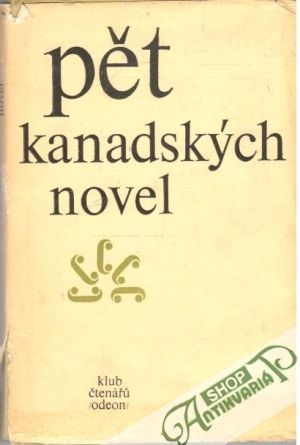 Obal knihy Pět kanadských novel