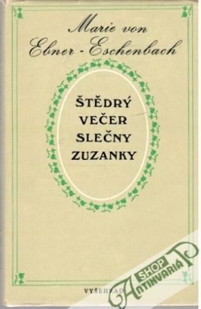 Obal knihy Štědrý večer slečny Zuzanky